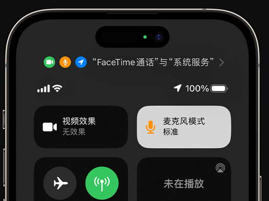 仁和苹果授权维修网点分享iPhone在通话时让你的声音更清晰 