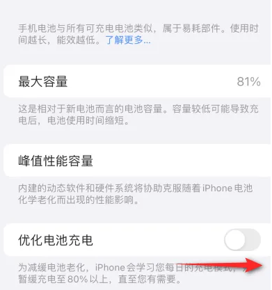 仁和苹果15维修分享iPhone15充电到80%就充不进电了怎么办 