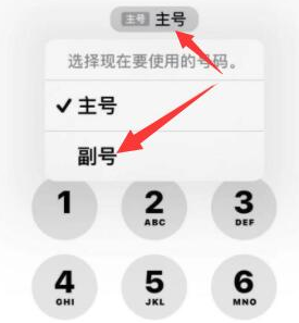 仁和苹果14维修店分享iPhone 14 Pro Max使用副卡打电话的方法 