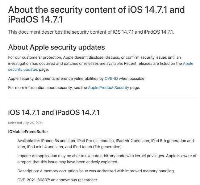 仁和苹果手机维修分享iOS 14.7.1 正式版更新内容及升级方法 